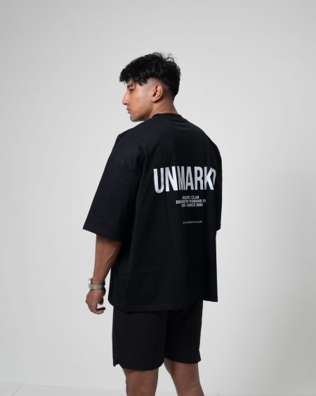 Athletic Club Oversized T-shirt Black